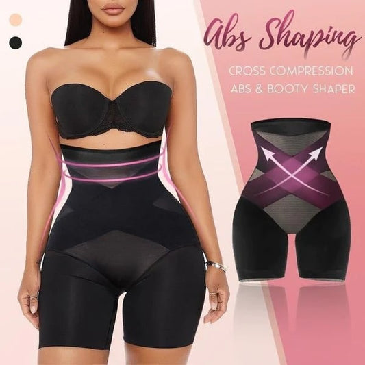 🔥2025 LIMITED DAYS 🔥New Cross Compression High Waisted Shaper🔥