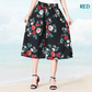 🌹Mother's Day Promotion 🎁💕HOT SALE 50% OFF🌷💕 Women's High Elastic Waist Pleated Chiffon Wide Leg Culottes
