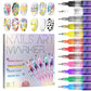 🔥Last Day 50% OFF  🎨12 Colors Nail Art Pens Set