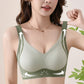 🎉2025 New Products Hot Sale✨Color-Blocked Non-Marking Gathered Push-Up Bra