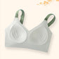 🎉2025 New Products Hot Sale✨Color-Blocked Non-Marking Gathered Push-Up Bra
