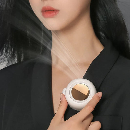 New🎁Hot Sale 50% OFF🔥⏳Small Whirlwind Clip Waist Neck Fan