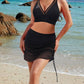 🏝️🔥Mother's Day Hot Sale 50%🔥👙Slimming Mesh Sheer Sarong Wraps Tummy Control Swimsuit